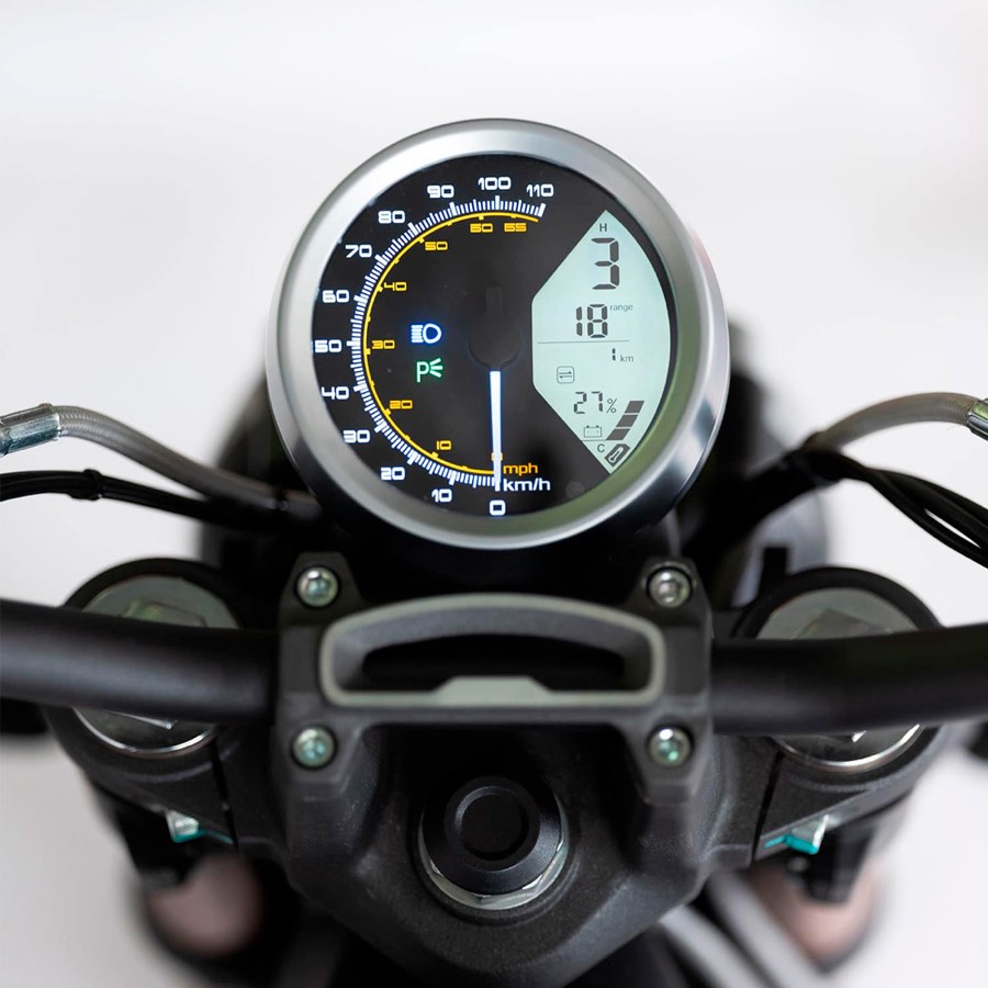 Tableau de bord scooter électrique